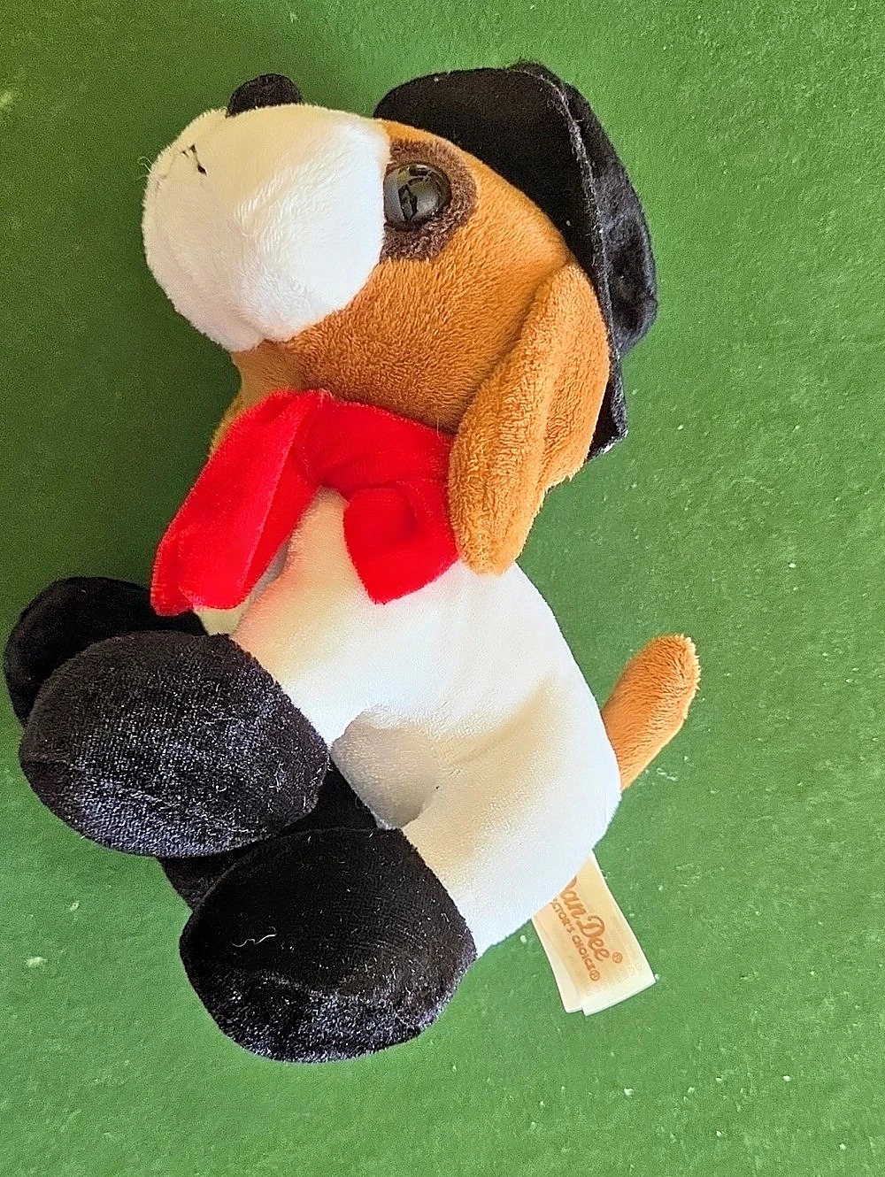 Dan Dee Collector's Choice Christmas Holiday Puppy Plush Brown & White